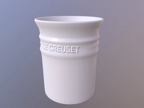 Le Creuset Planters 3D Model