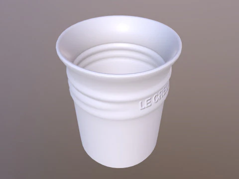 Le Creuset Planters 3D Model