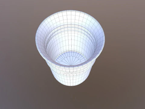 Le Creuset Planters 3D Model