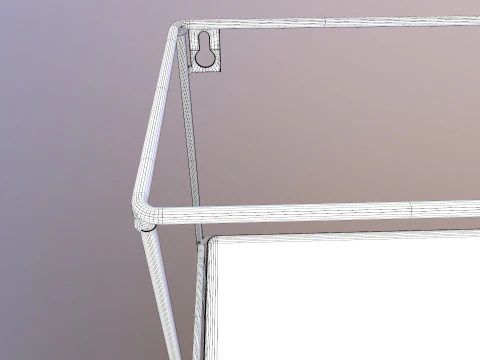 Wall Shelf Unit 3D Model