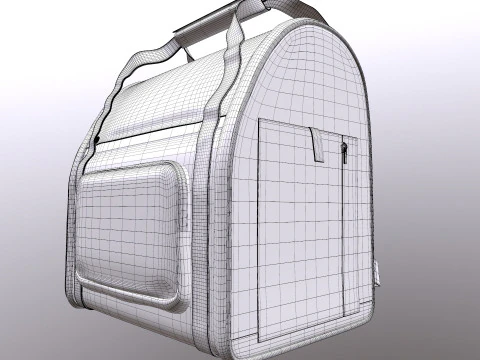 Pet Backpack Carrier 3D Model