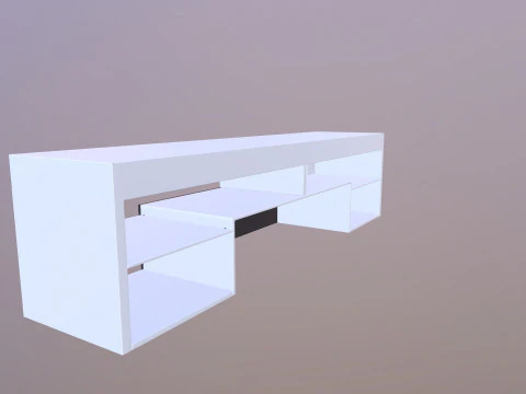 TV Cabinet 3D Model