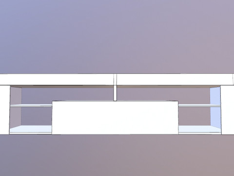 Meuble TV Modèle 3D