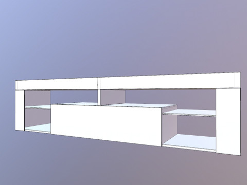 Meuble TV Modèle 3D