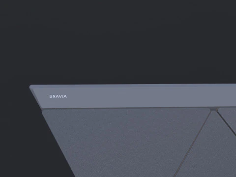 BRAVIA LED 3D Model