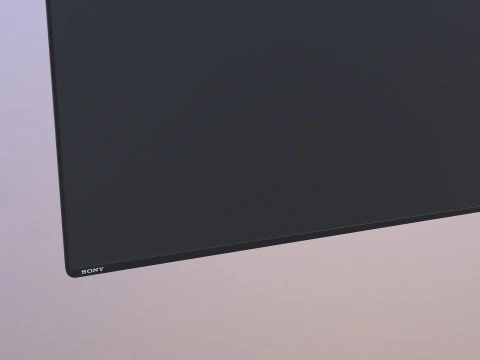 BRAVIA LED 3D Model