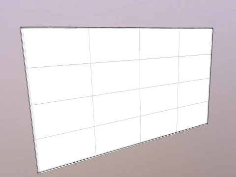 BRAVIA LED 3D Model