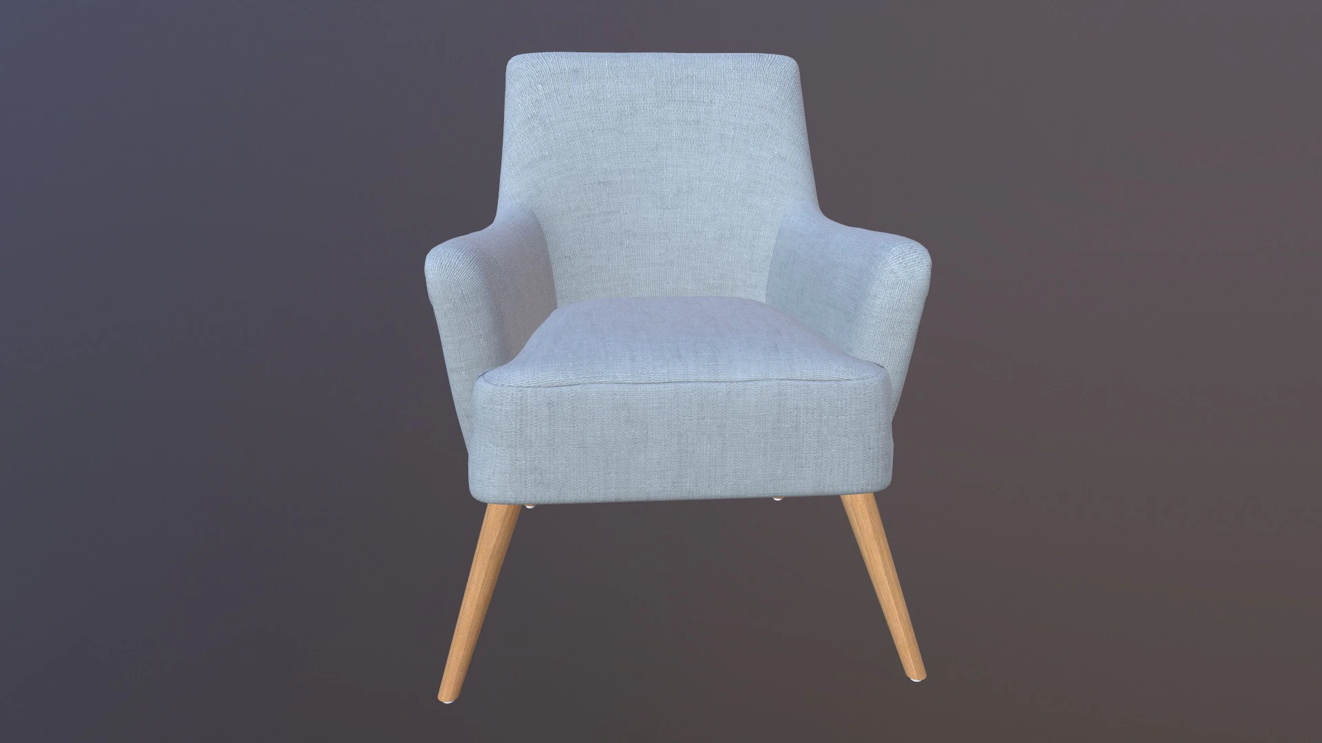 Arm Chair 3D Model .c4d .max .obj .3ds .fbx .stl .blend 