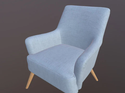 Arm Chair 3D Model