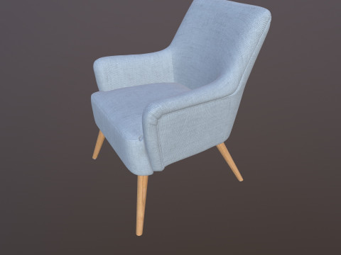 アームチェア 3Dモデル