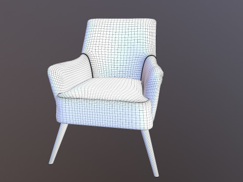 アームチェア 3Dモデル