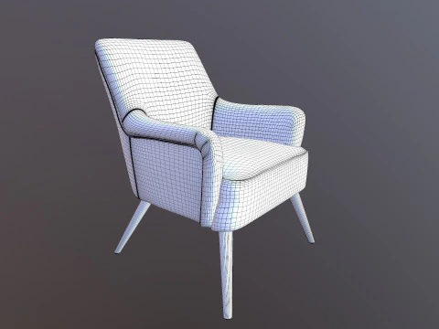 Arm Chair 3D Model