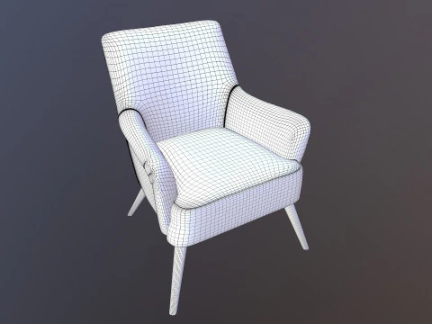 Arm Chair 3D Model