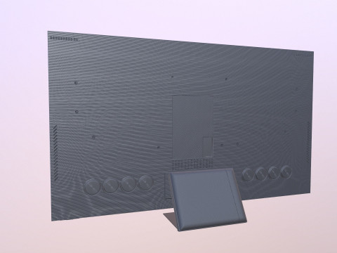 LEDモニター 3Dモデル