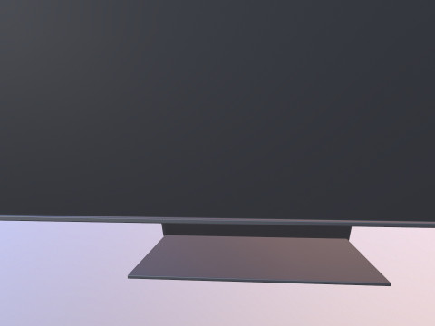 LEDモニター 3Dモデル
