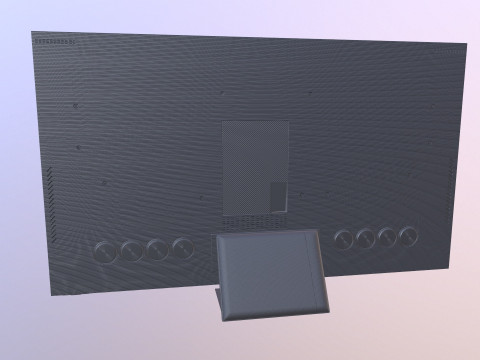 LEDモニター 3Dモデル