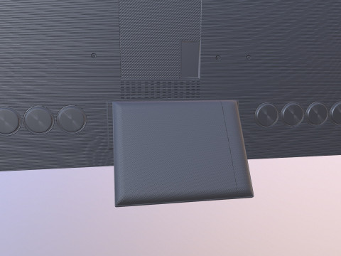 LEDモニター 3Dモデル