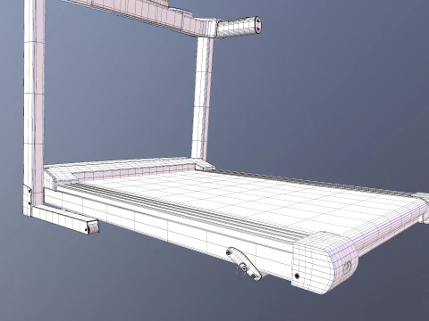 トレッドミル 3Dモデル