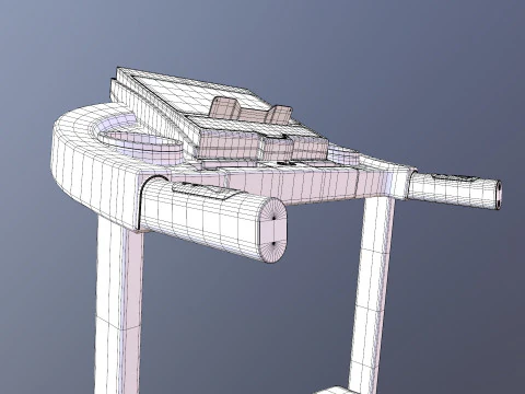 トレッドミル 3Dモデル