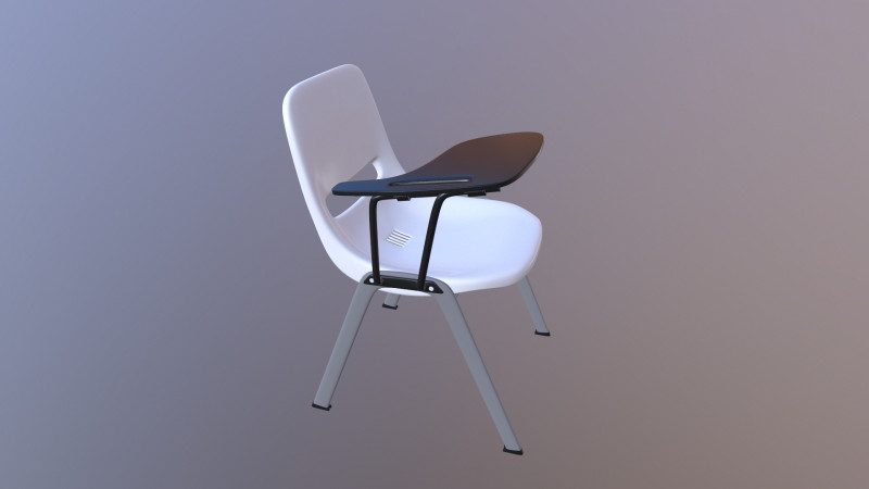 Chaise de classe Modèle 3D .c4d .max .obj .3ds .fbx .stl .blend 