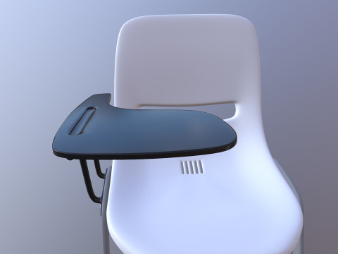 Chaise de classe Modèle 3D