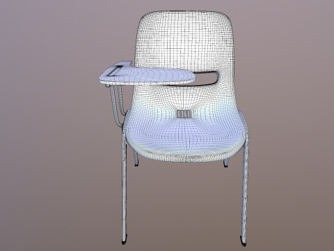 Chaise de classe Modèle 3D