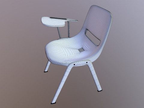Chaise de classe Modèle 3D