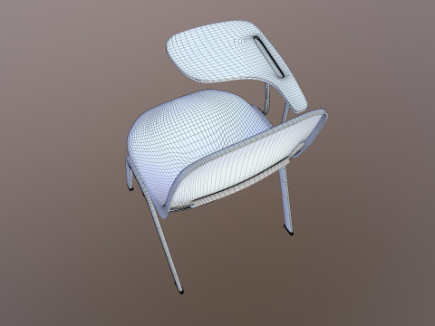 Chaise de classe Modèle 3D