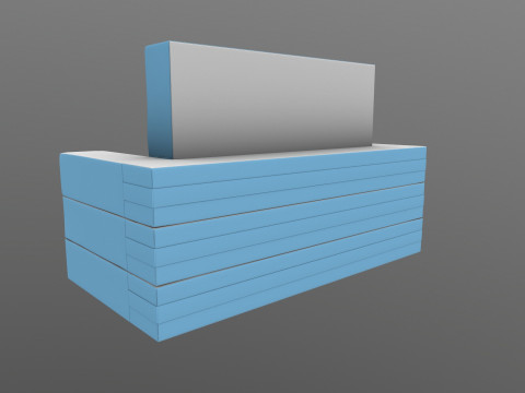 Canap&eacute; et lit Modèle 3D