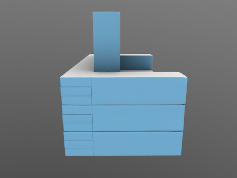 Canap&eacute; et lit Modèle 3D