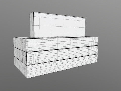 Canap&eacute; et lit Modèle 3D