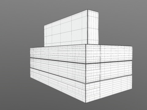 Canap&eacute; et lit Modèle 3D