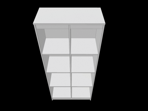 キャビネット 3Dモデル