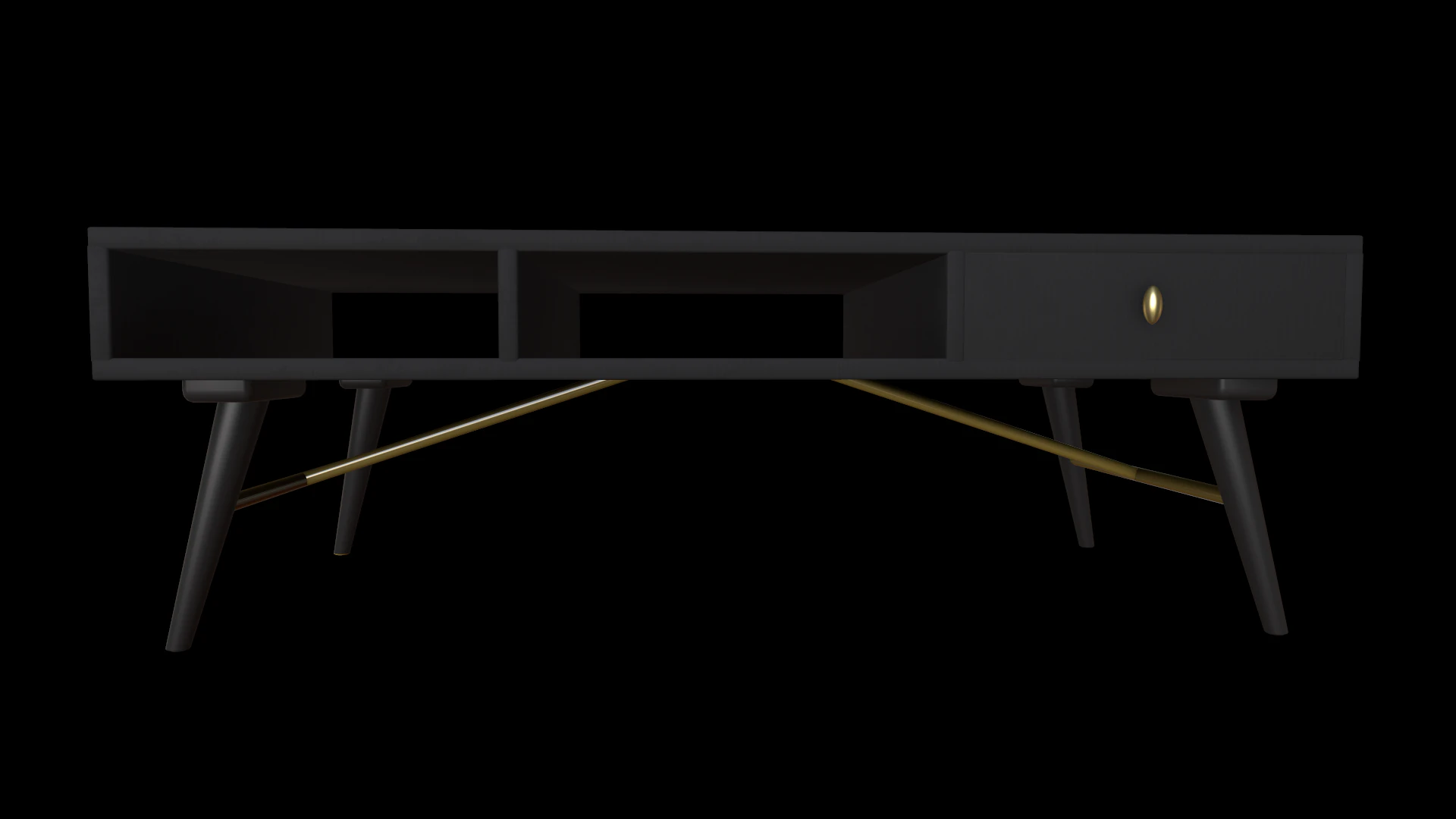 Coffee Table 3D Model .c4d .max .obj .3ds .fbx .stl .blend 