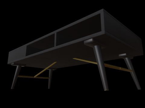 Couchtisch 3D Modell