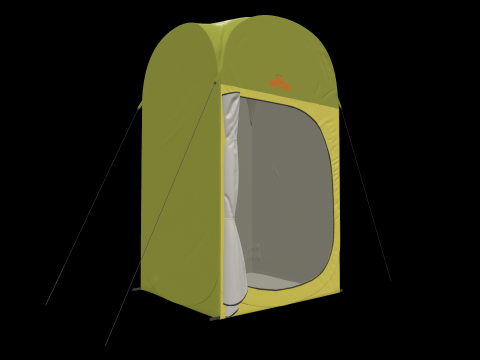 घन तम्बू 3D मॉडल