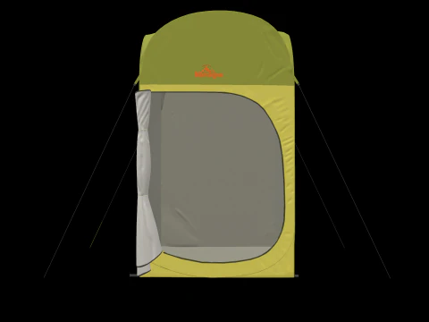 Namiot w kształcie kostki Model 3D