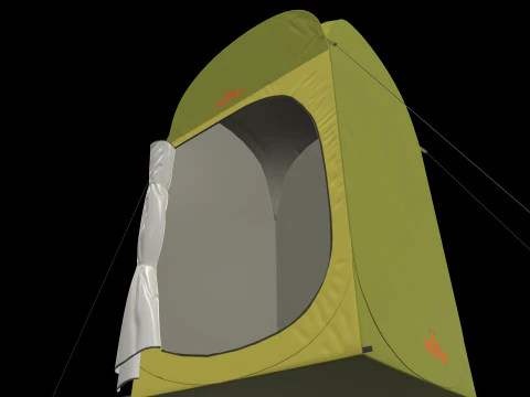 Namiot w kształcie kostki Model 3D