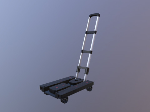 फोल्डिंग कार्ट डॉली 3D मॉडल