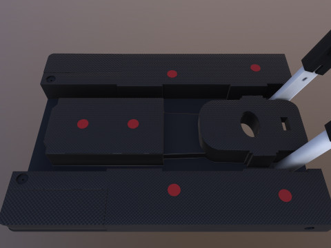 Folding Cart Dolly 3D Model