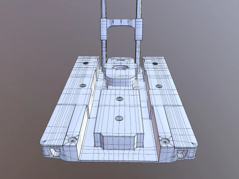 Klappbarer Wagenwagen 3D Modell