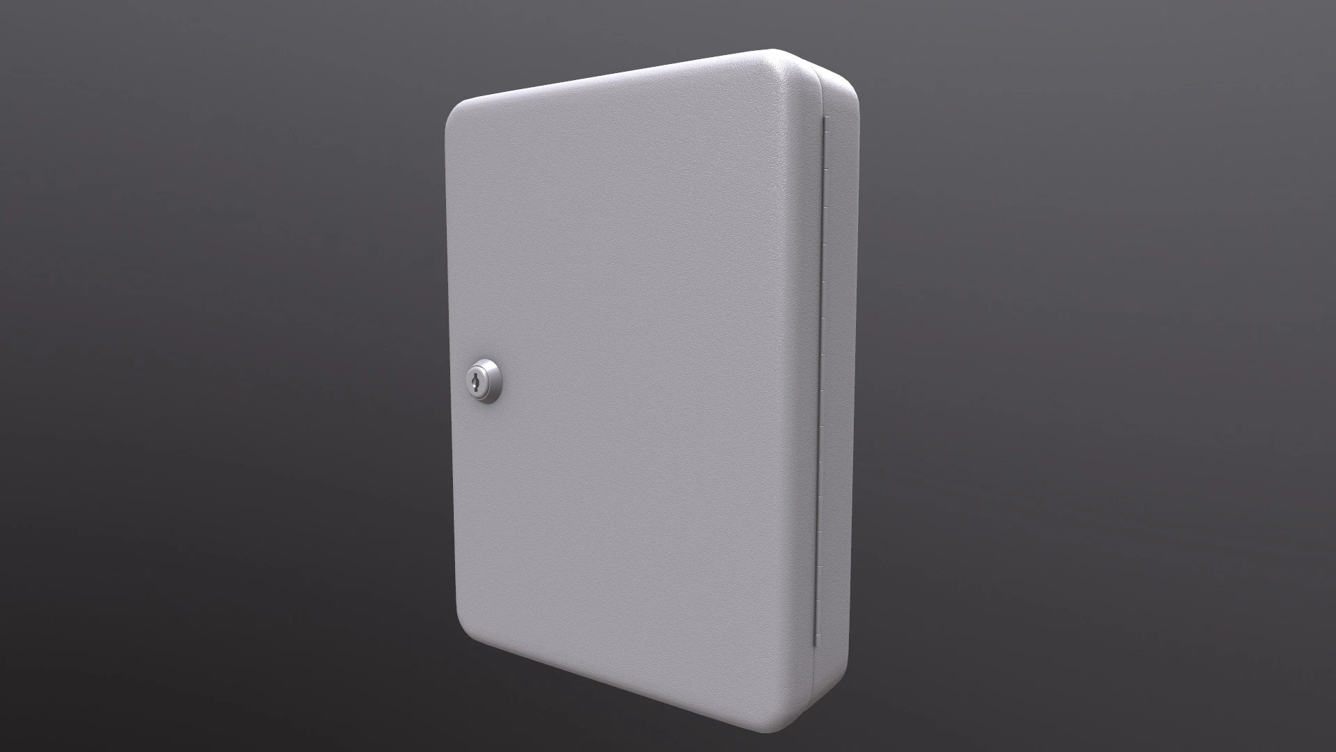Hard Head Key Cabinet 3D Model .c4d .max .obj .3ds .fbx .stl .blend 