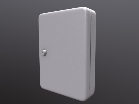 हार्ड हेड कुंजी कैबिनेट 3D मॉडल