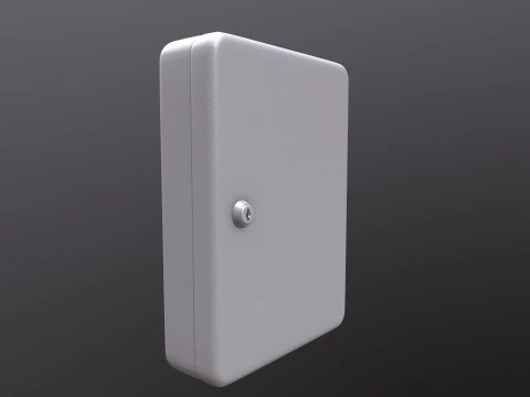 Hard Head Key Cabinet 3D Model