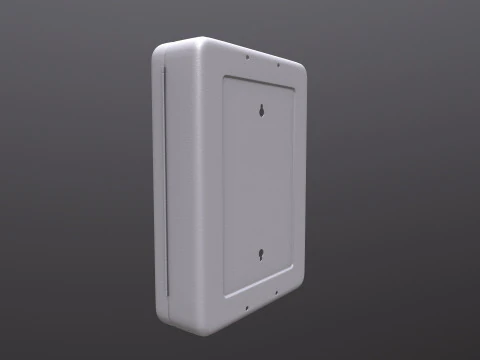 Hard Head Key Cabinet 3D Model