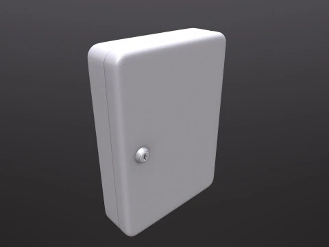 Hard Head Key Cabinet 3D Model