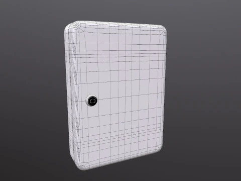 Hard Head Key Cabinet 3D Model