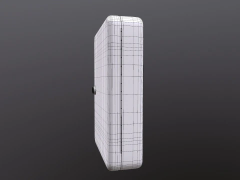 Hard Head Key Cabinet 3D Model