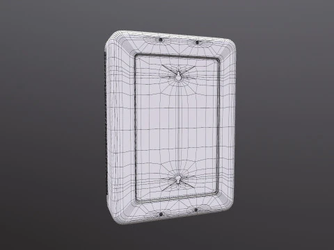 Hard Head Key Cabinet 3D Model