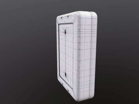 Hard Head Key Cabinet 3D Model